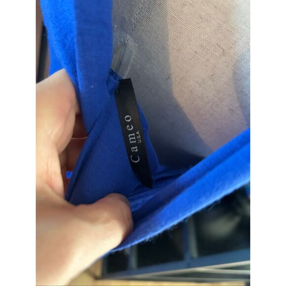 Cameo blue maxi dress size small size tag missing beach dress - Picture 4 of 6